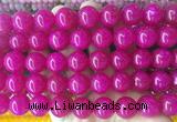 LSBS493 15 inches 16mm round candy jade gemstone beads wholesale