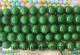 LSBS496 15 inches 16mm round candy jade gemstone beads wholesale