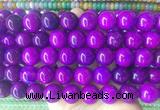 LSBS498 15 inches 16mm round candy jade gemstone beads wholesale