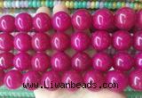 LSBS504 15 inches 18mm round candy jade gemstone beads wholesale