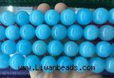 LSBS506 15 inches 18mm round candy jade gemstone beads wholesale