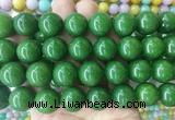 LSBS507 15 inches 18mm round candy jade gemstone beads wholesale