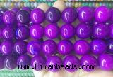 LSBS509 15 inches 18mm round candy jade gemstone beads wholesale