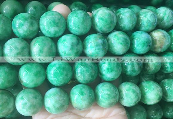 LSBS526 15 inches 20mm round malaysian jade gemstone beads wholesale
