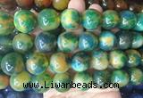 LSBS560 15 inches 18mm round agate gemstone beads wholesale