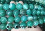 LSBS561 15 inches 18mm round agate gemstone beads wholesale