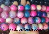 LSBS562 15 inches 18mm round agate gemstone beads wholesale