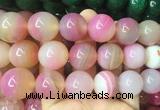 LSBS571 15 inches 20mm round agate gemstone beads wholesale