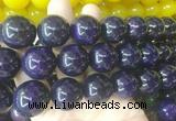 LSBS582 15 inches 20mm round agate gemstone beads wholesale