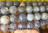 LSBS591 15 inches 20mm round agate gemstone beads wholesale