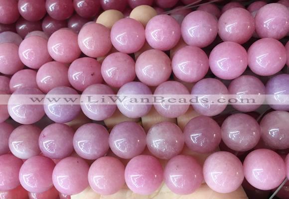 LSBS604 15 inches 16mm round malaysian jade gemstone beads wholesale