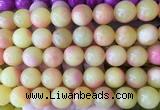 LSBS606 15 inches 16mm round malaysian jade gemstone beads wholesale