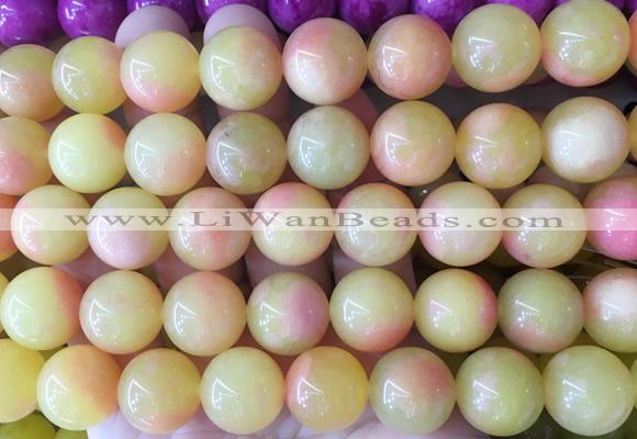 LSBS606 15 inches 16mm round malaysian jade gemstone beads wholesale