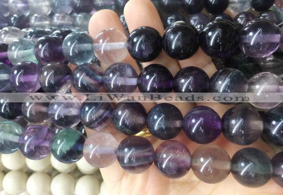 LSBS61 15 inches 16mm round fluorite gemstone beads wholesale