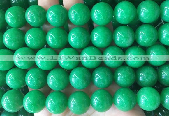 LSBS611 15 inches 16mm round malaysian jade gemstone beads wholesale