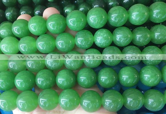LSBS612 15 inches 16mm round malaysian jade gemstone beads wholesale