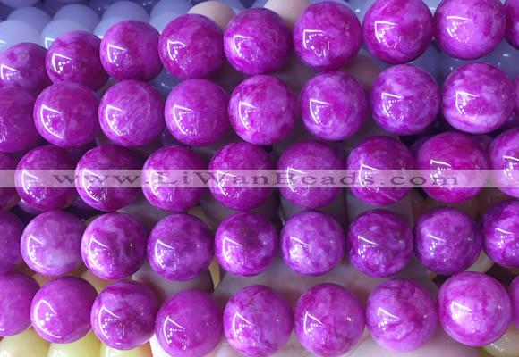 LSBS621 15 inches 16mm round malaysian jade gemstone beads wholesale