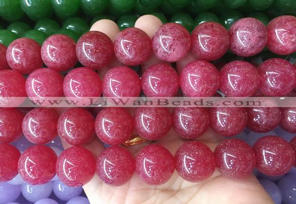 LSBS625 15 inches 18mm round malaysian jade gemstone beads wholesale