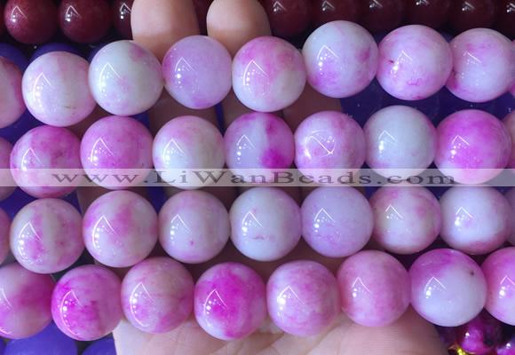 LSBS626 15 inches 18mm round malaysian jade gemstone beads wholesale