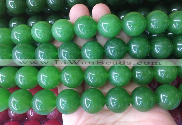 LSBS636 15 inches 18mm round malaysian jade gemstone beads wholesale