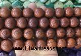 LSBS648 15 inches 18mm round howlite turquoise gemstone beads wholesale