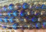 LSBS679 15 inches 18mm round synthetic crystal gemstone beads wholesale