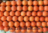 LSBS726 15 inches 14mm round howlite turquoise gemstone beads wholesale