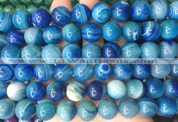 LSBS767 15 inches 14mm round agate gemstone beads wholesale