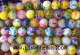 LSBS785 15 inches 14mm round agate gemstone beads wholesale