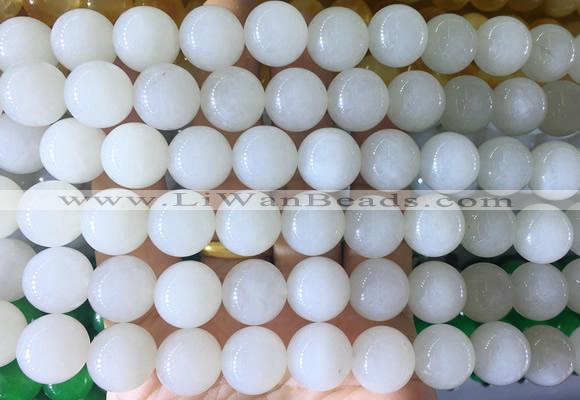 LSBS810 15 inches 14mm round candy jade gemstone beads wholesale