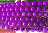 LSBS827 15 inches 14mm round candy jade gemstone beads wholesale