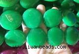 LSBS842 15 inches 35mm coin candy jade gemstone beads wholesale