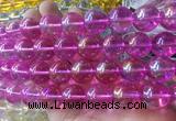 LSBS871 15 inches 16mm round synthetic crystal gemstone beads wholesale