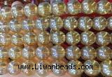 LSBS872 15 inches 16mm round synthetic crystal gemstone beads wholesale
