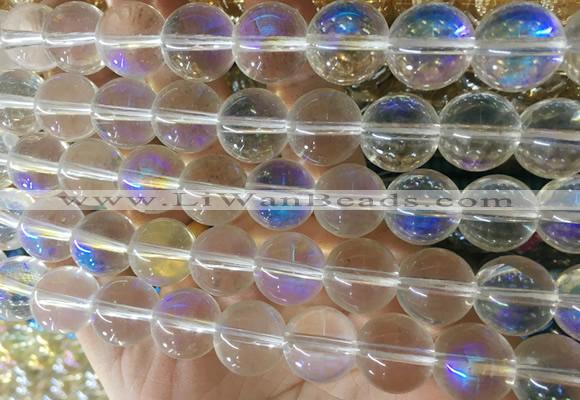 LSBS876 15 inches 16mm round synthetic crystal gemstone beads wholesale