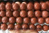 LSBS926 15 inches 18mm round red jasper gemstone beads wholesale