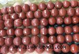 LSBS970 15 inches 14mm faceted round red jasper gemstone beads wholesale