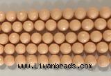 LSBS975 15 inches 14mm faceted round synthetic turquoise gemstone beads wholesale