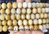 MEBS05 15 inches 8*12mm pumpkin yellow aventurine beads wholesale