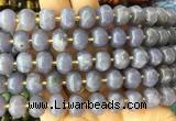 MEBS08 15 inches 8*12mm pumpkin lepidolite beads wholesale