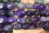 NABS06 15 inches 12*16mm - 13*18mm faceted nuggets amethyst beads