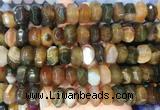 NGBS294 15 inches 8*14mm - 10*16mm faceted nuggets agate beads wholesale