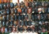 NGBS295 15 inches 8*14mm - 10*16mm faceted nuggets agate beads wholesale