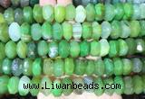 NGBS304 15 inches 8*14mm - 10*16mm faceted nuggets agate beads wholesale