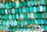 NGBS305 15 inches 8*14mm - 10*16mm faceted nuggets agate beads wholesale