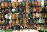 NGBS307 15 inches 8*14mm - 10*16mm faceted nuggets agate beads wholesale