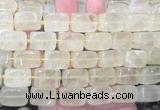 NGBS318 15 inches 12*16mm - 13*18mm nuggets lemon quartz beads wholesale