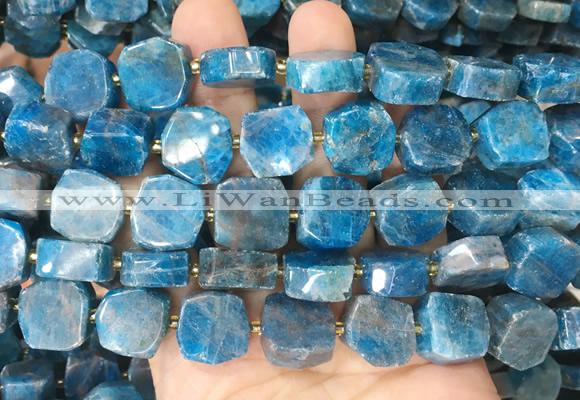 NGBS326 15 inches 14*16mm nuggets apatite gemstone beads wholesale