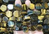 NGBS327 15 inches 14*16mm nuggets yellow tiger eye gemstone beads wholesale