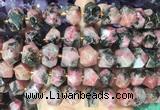 NGBS350 15 inches 10*14mm - 12*16mm nuggets rhodonite beads wholesale